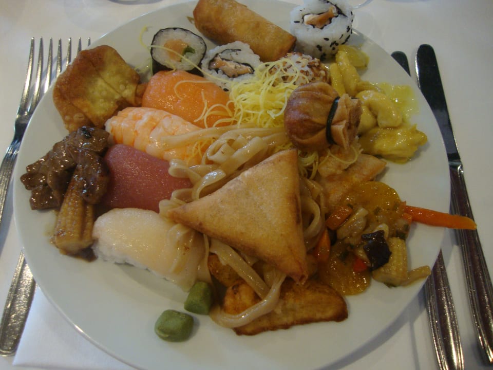 Beispielteller (Restaurant Kaori) Hotel Riu Gran Canaria