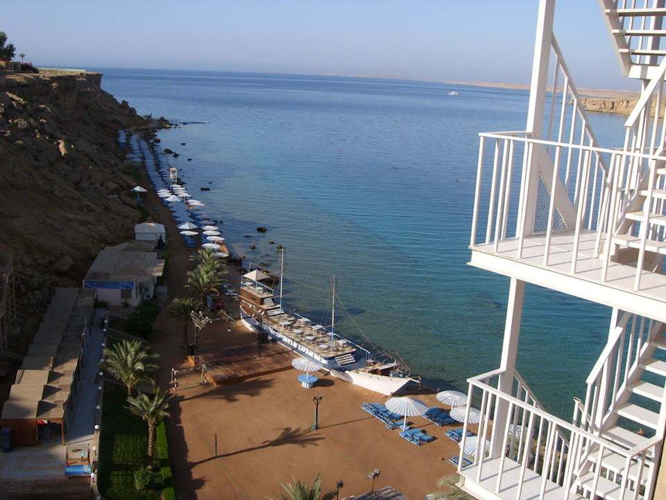 Blick Bucht links Albatros Sharm Resort