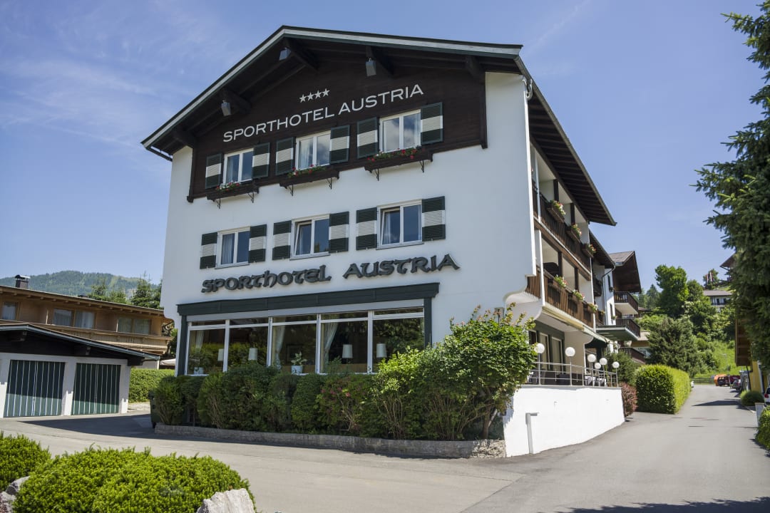 Außenansicht Sporthotel Austria