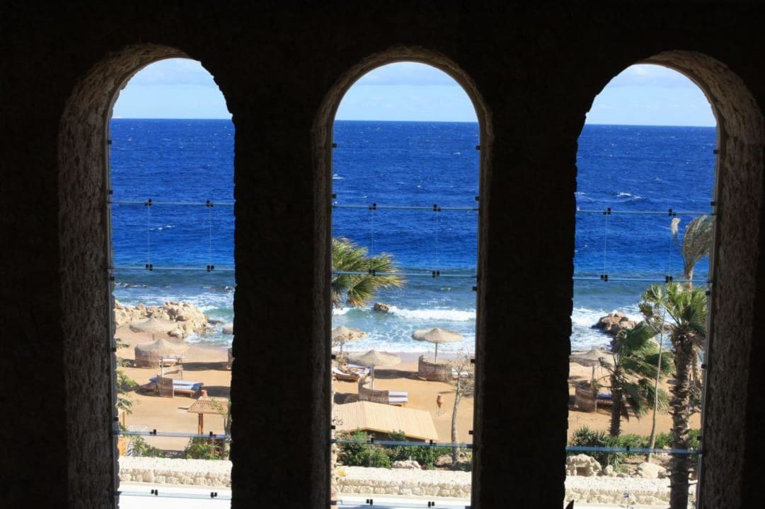 Citadel Azur Ausblick von der Lobby Pickalbatros Citadel Resort