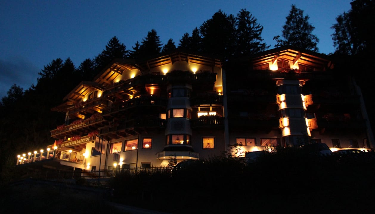 Schwendbergerhof bei Nacht Hotel Schwendberger Hof