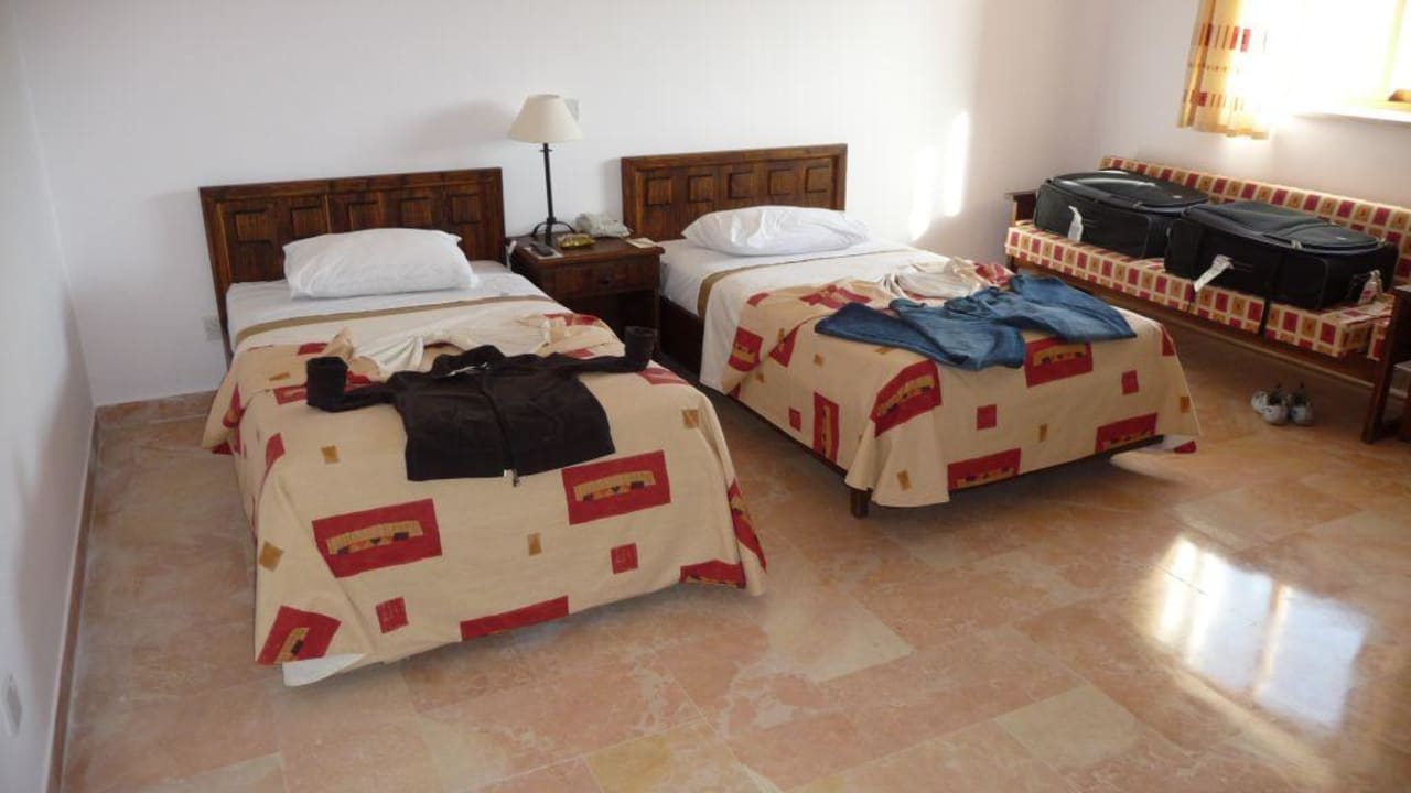 Betten im Zimmer 901 Hayat Zaman Hotel And Resort Petra