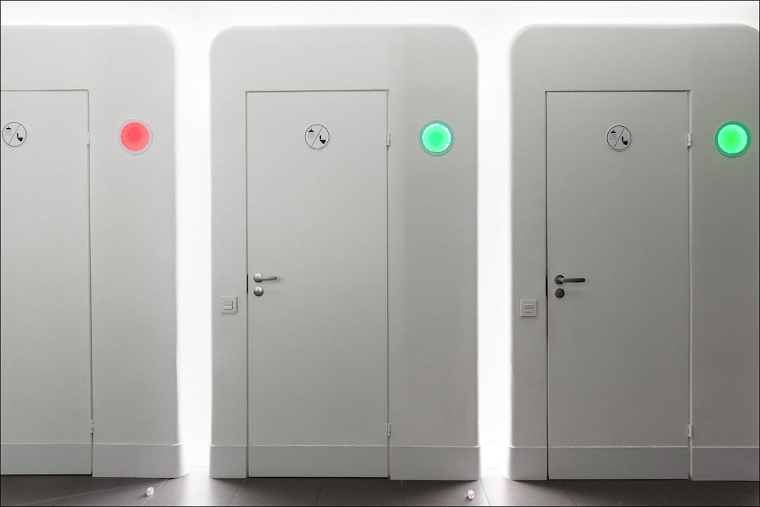 Shared Bathrooms for Sleepboxes Hotel Sleepbox