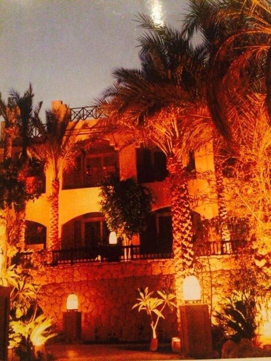 View of a night walking across pool areas Pickalbatros Royal Grand Resort - Sharm El Sheikh