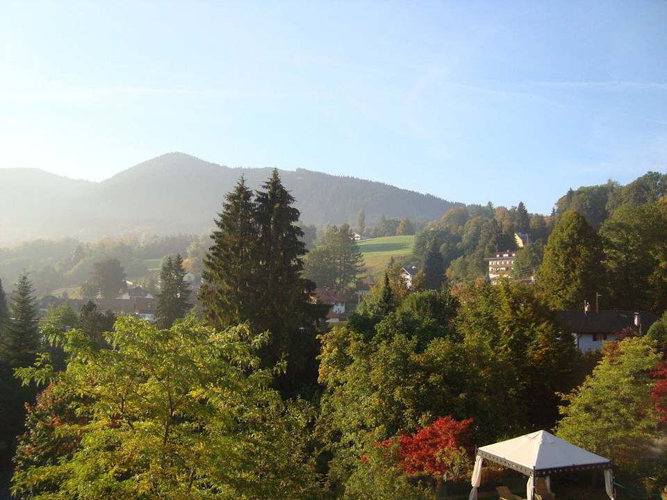 Ausblick mit Blick aufs Hörnle Das Johannesbad Medical Spa & Vitalrefugium