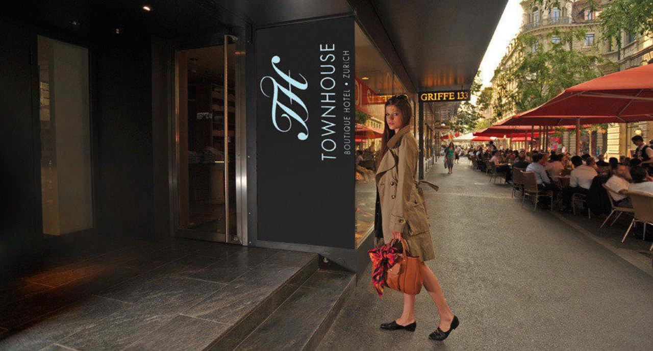 Hoteleingang Townhouse Boutique Hotel