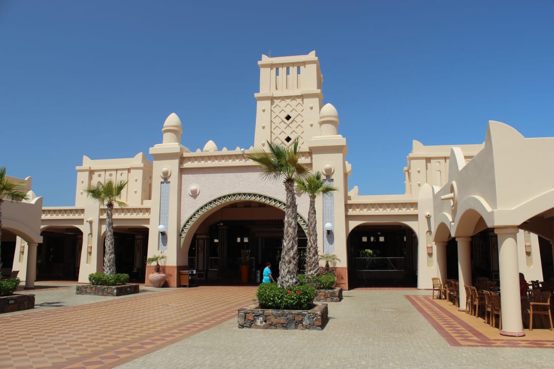 Hoteleingang Hotel Riu Touareg