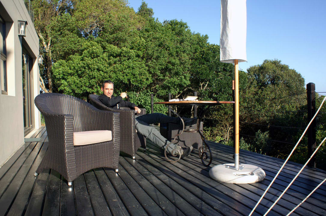 Terrasse des Zimmers Kanonkop Guest House