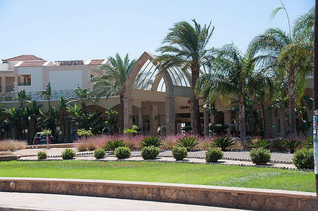Hoteleingang Lindos Princess Beach Resort & Spa