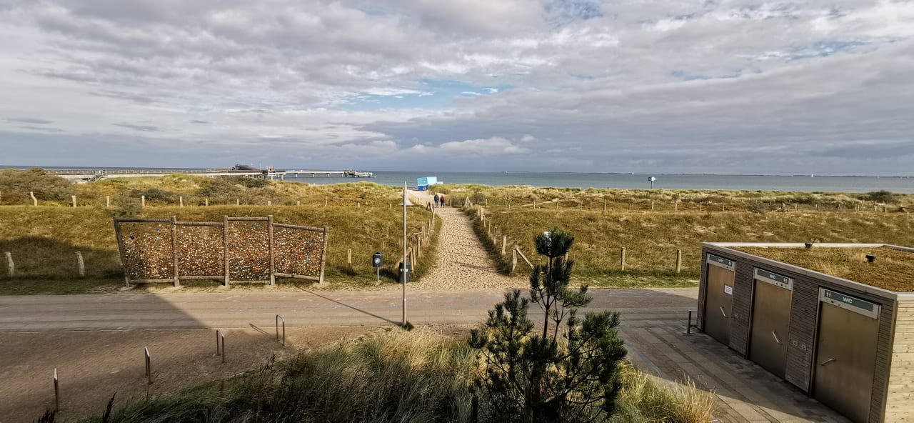 Strand Bretterbude Heiligenhafen