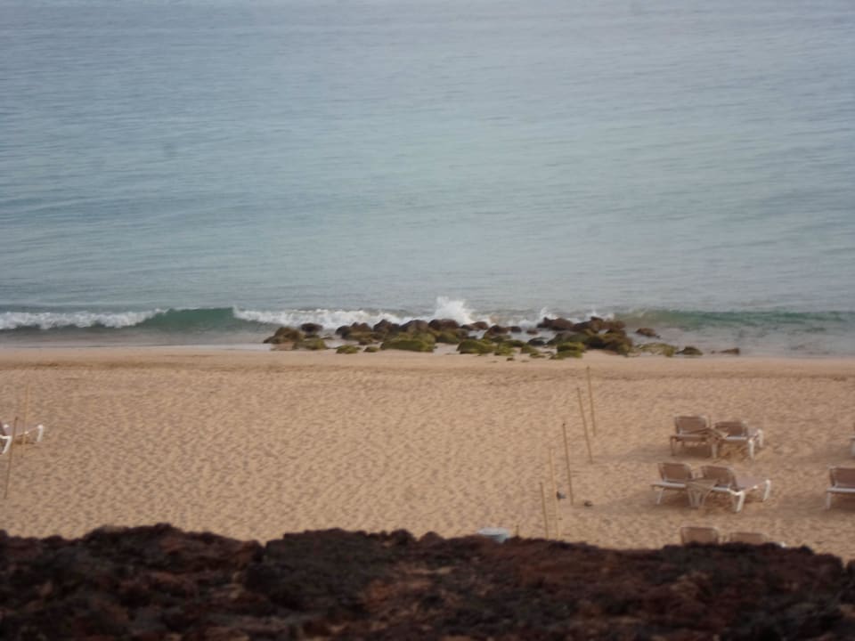Blick vom Balkon auf den Strand Hotel Riu Palace Jandia