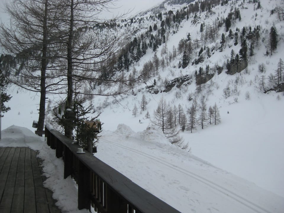 Blick von der Terrasse Weningeralm