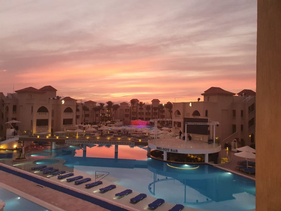 Ausblick Pickalbatros Aqua Blu Resort - Hurghada