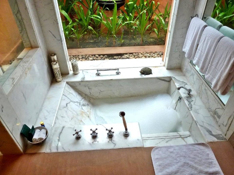 Badezimmer Hotel The Oberoi Rajvilas