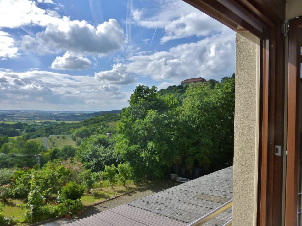 Aus dem Zimmer Hotel Gasthof Die Post Brennerei Frankenhöhe