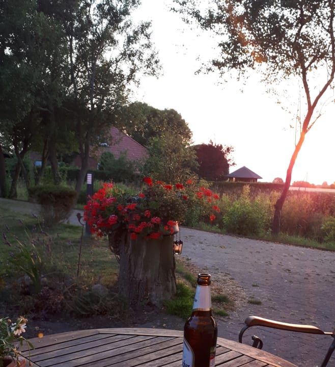 Ausblick Hotelpension Altes Zollhaus-Leybucht