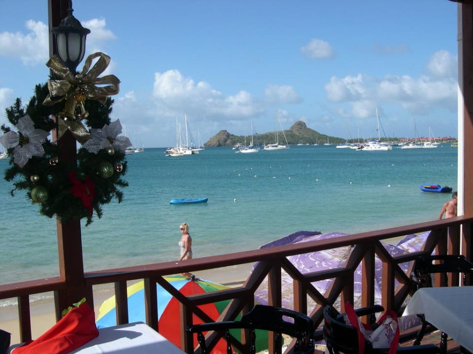 Blick beim Frühstück St Lucian by Rex Resorts  (Im Umbau/Renovierung)