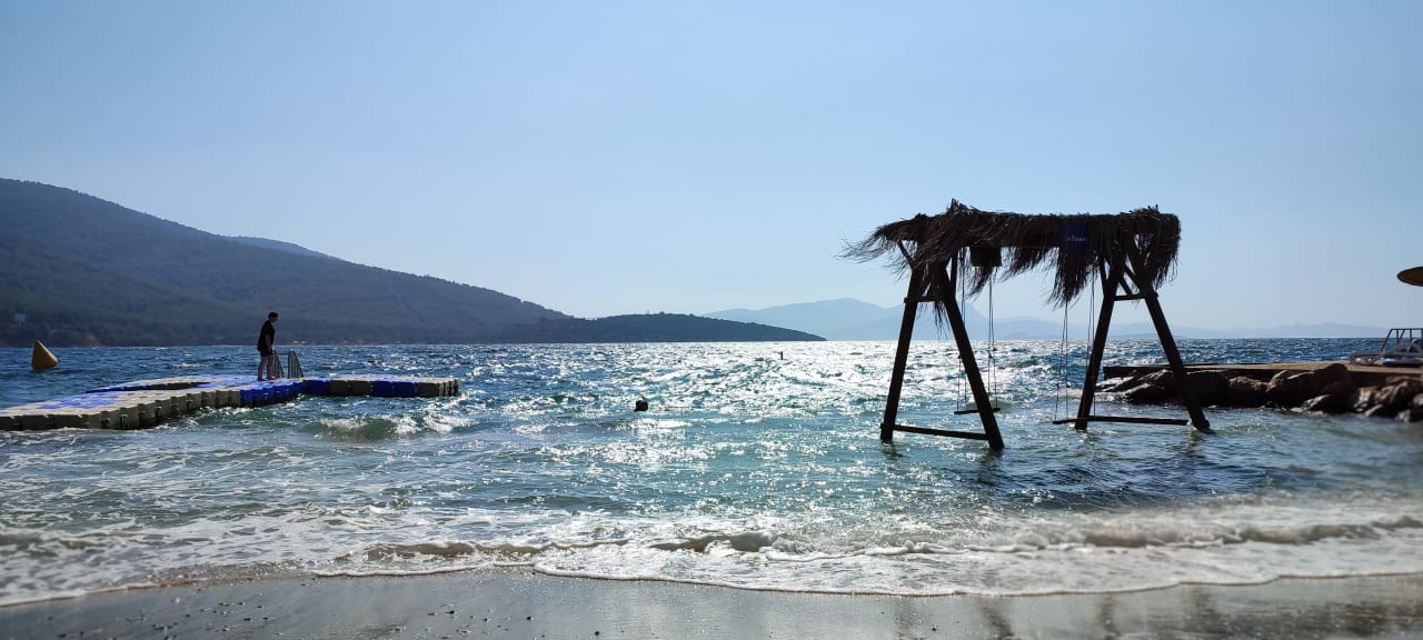 Strand La Blanche Island Bodrum