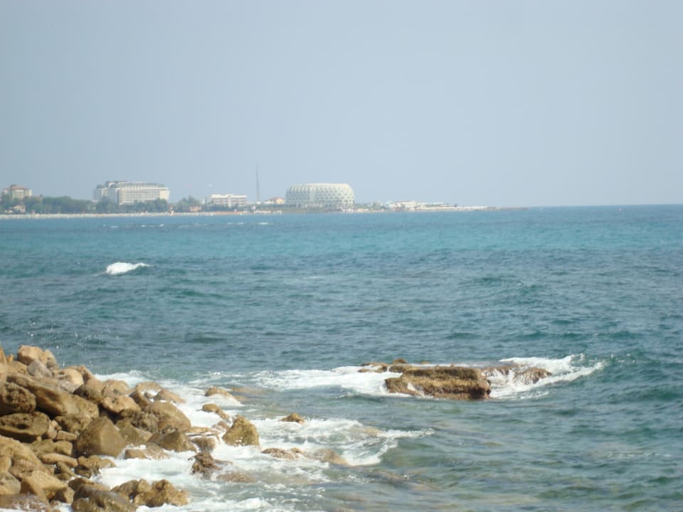Vom Strand aus Incekum Su Hotel