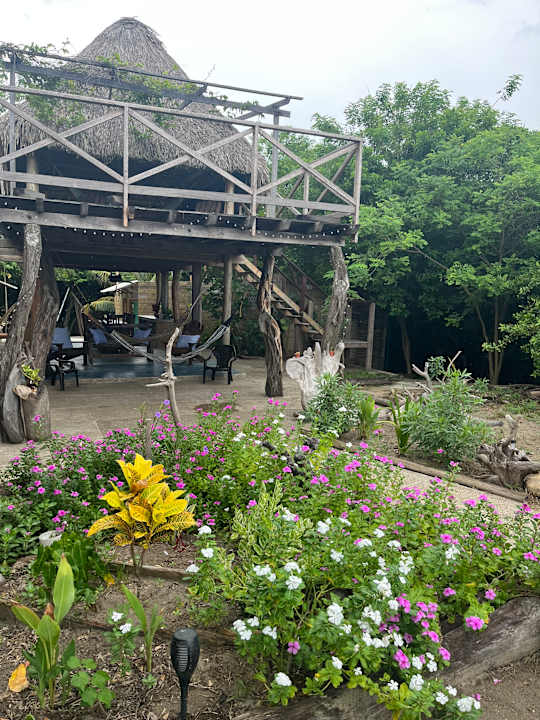 Gartenanlage Tambo Marina Eco Hostal