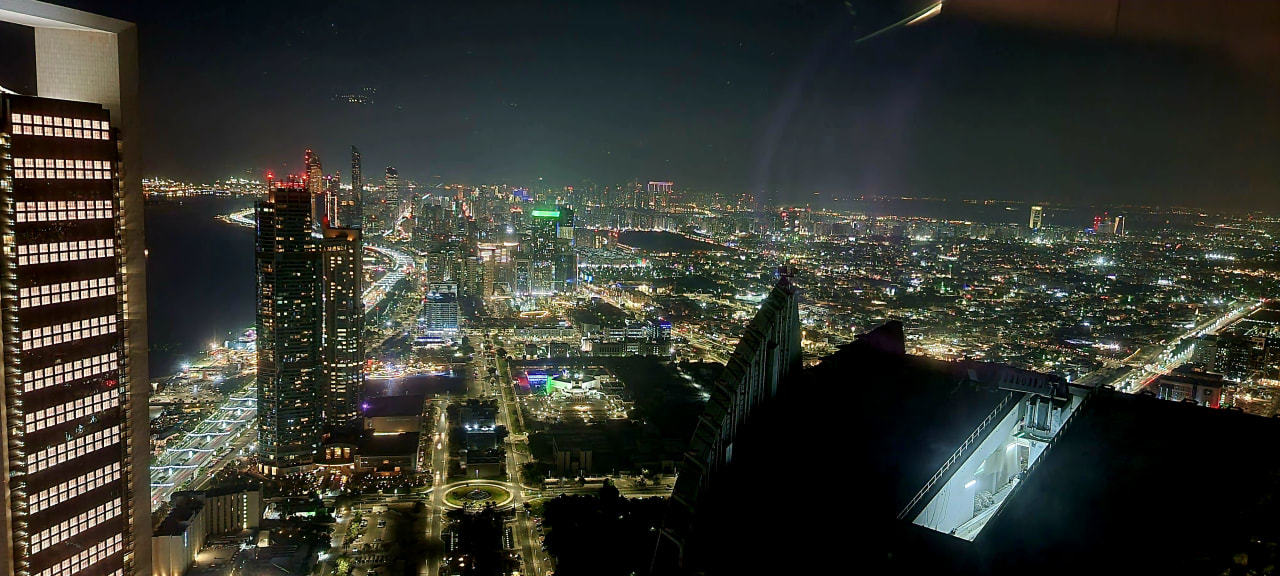 Ausblick Conrad Abu Dhabi Etihad Towers