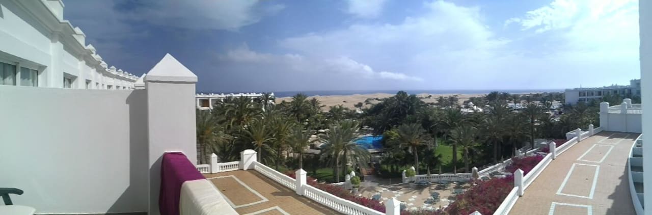 Panorama Blick vom Zimmer 3043 Hotel Riu Palace Maspalomas Adults Only