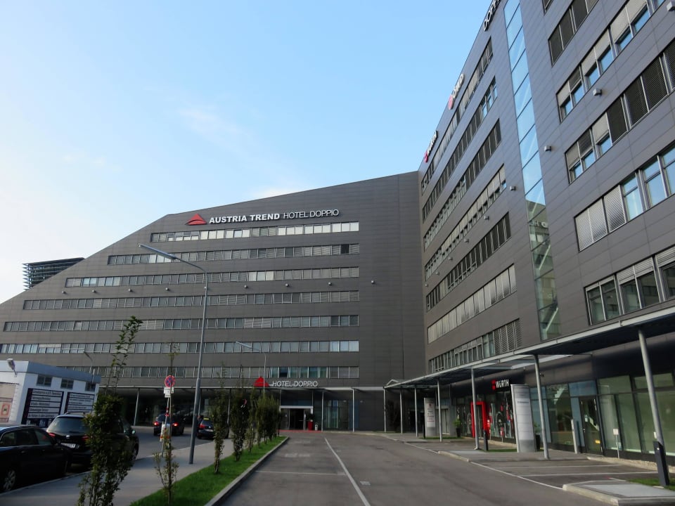Aussenansicht Austria Trend Hotel Doppio, Wien Austria Trend Hotel Doppio