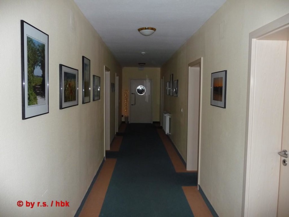 Flur in der 1. Etage Hotel Haus am Meer