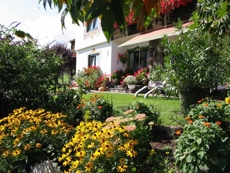 Gartenanlage Appartements Adlerhof am Sonnenplateau
