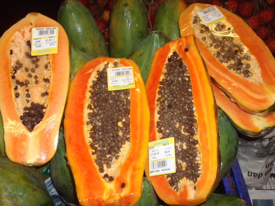 Leckere Papayas Prama Sanur Beach Bali