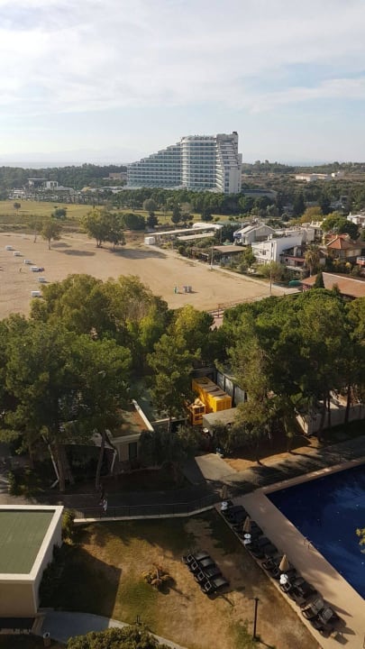 Blick vom Balkon  Duja Didim Hotel