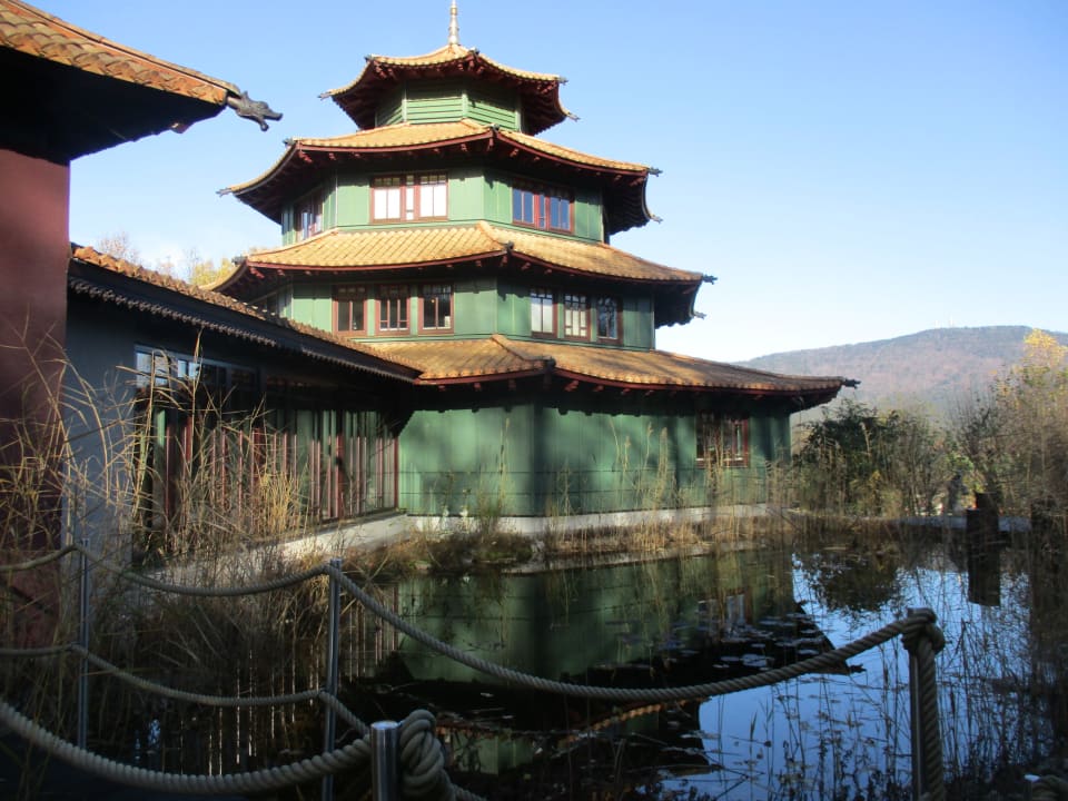 Gartenanlage Spirit & SPA Hotel Birkenhof am Elfenhain