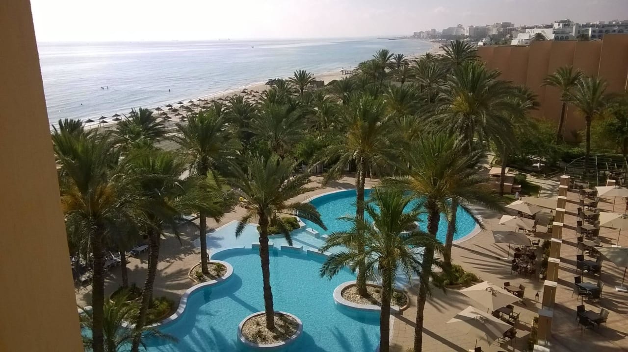 Balkon-Ausblick El Ksar Resort & Thalasso