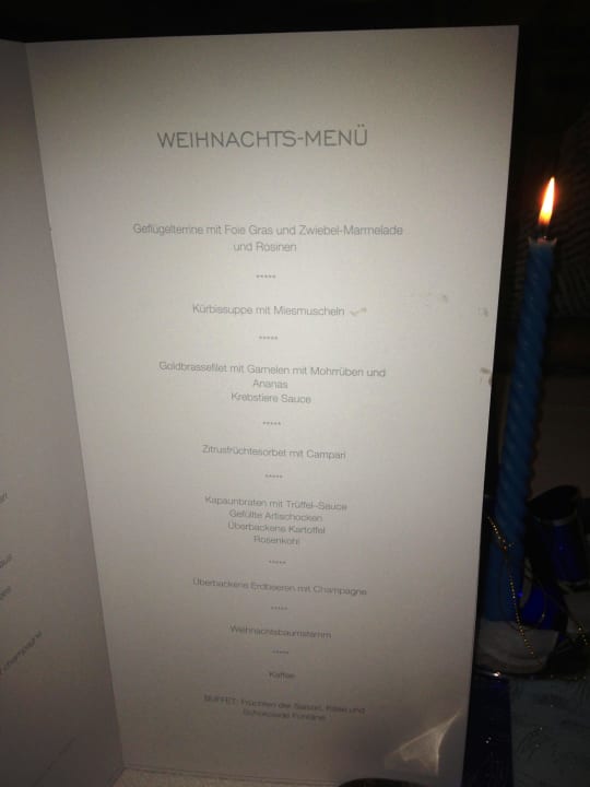 Super Menue  Oceana Hotel & Spa