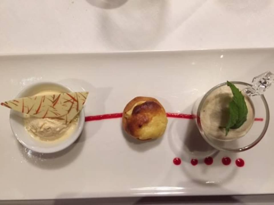 Sehr lecker Nachspeisen Wellnesshotel Engel