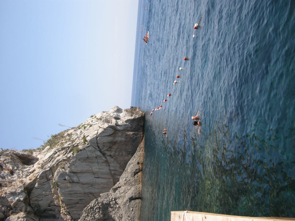 Widok z platformy na cześć do kapieli Capo dei Greci Taormina Coast Resort Hotel & Spa