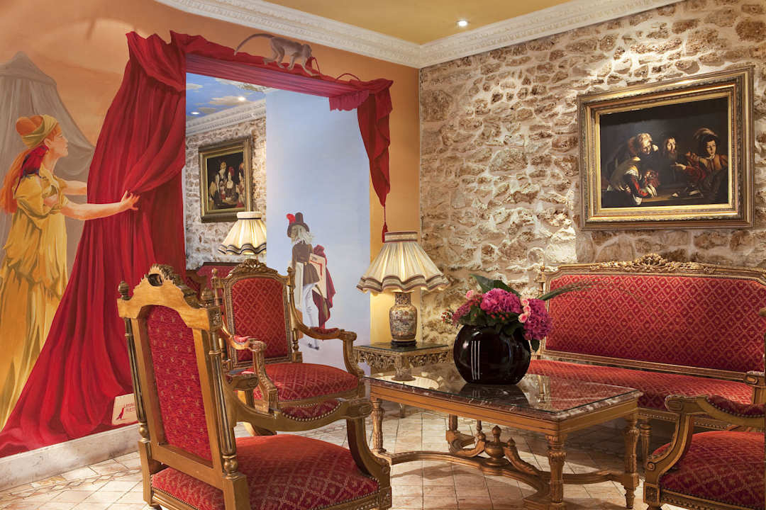 Lounge area Hotel Kleber Champs Elysees Tour Eiffel Paris