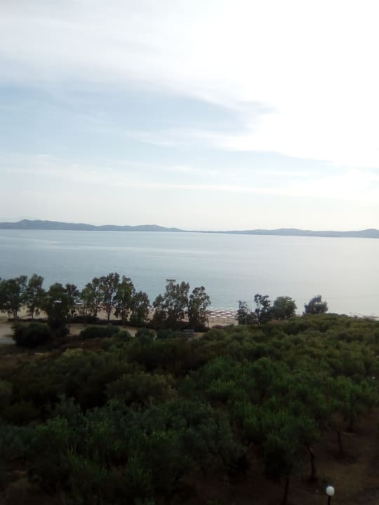 Ausblick Akrathos Beach Hotel