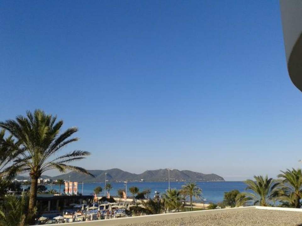 Blick vom Balkon Hipotels Hipocampo Playa