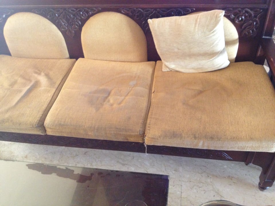 Sitzecke, sehr angenehm :-( Riviera Aqua Park Resort