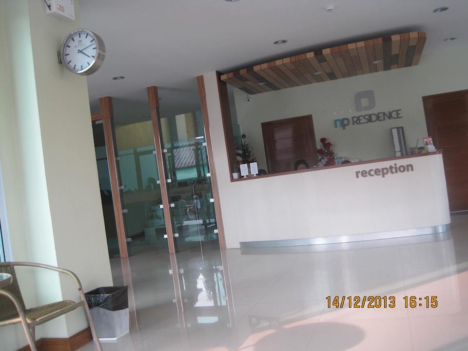 Lobby u Eingang Apartments NP Residence