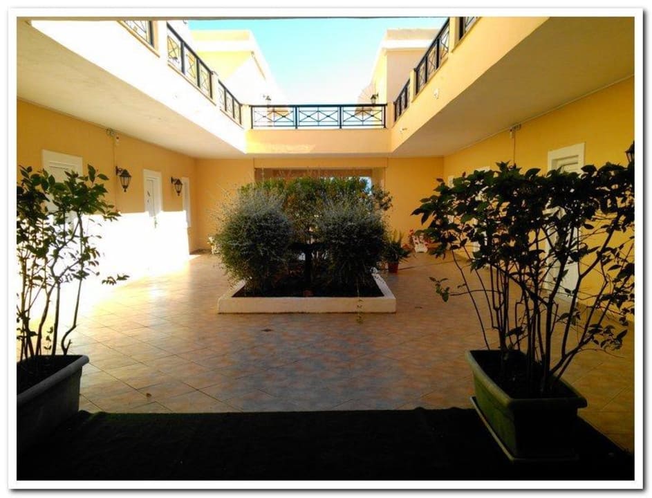 Innenhof des Nebengebäudes Saint Nicholas Hotel