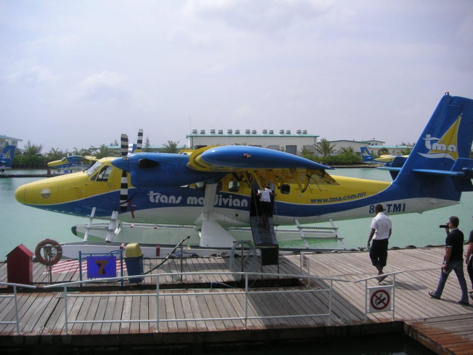 Wasserflugzeug Kuramathi Maldives