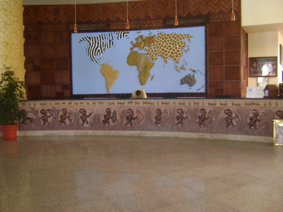 Rezeption Pickalbatros Jungle Aqua Park Resort - Neverland Hurghada