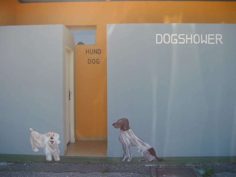 Hundeduschen Ideal Camping Lampele