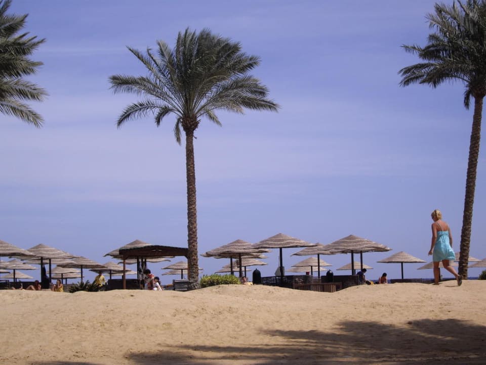 Strand mit Liegen Grand Makadi