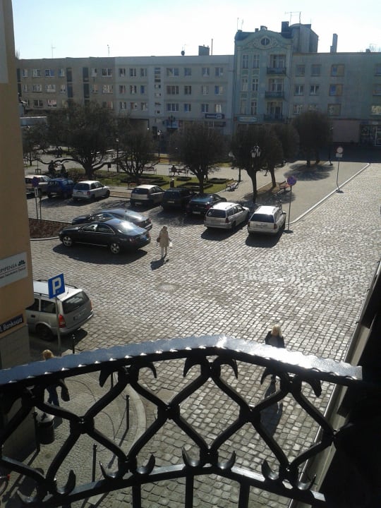 Blick auf stadt Hotel Korona