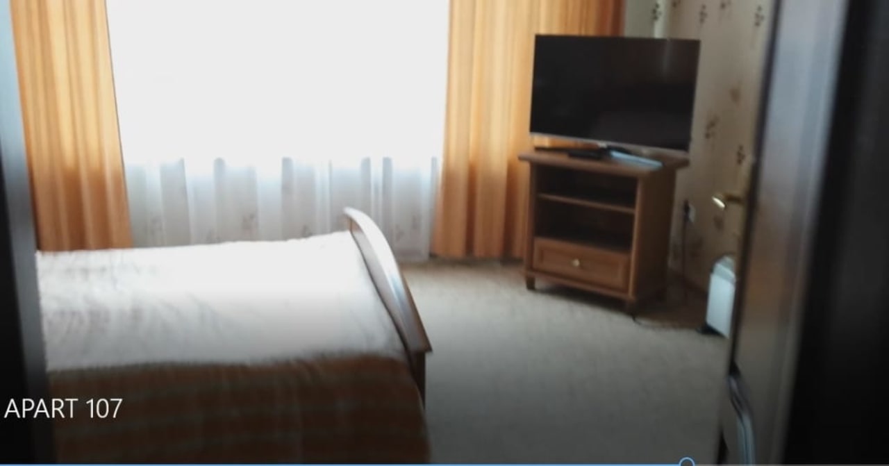Pokój- część sypialniana Hotel Ruczaj