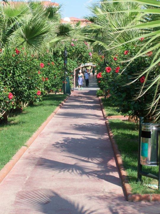 Weg zum Strand Hotel Royal Garden Beach