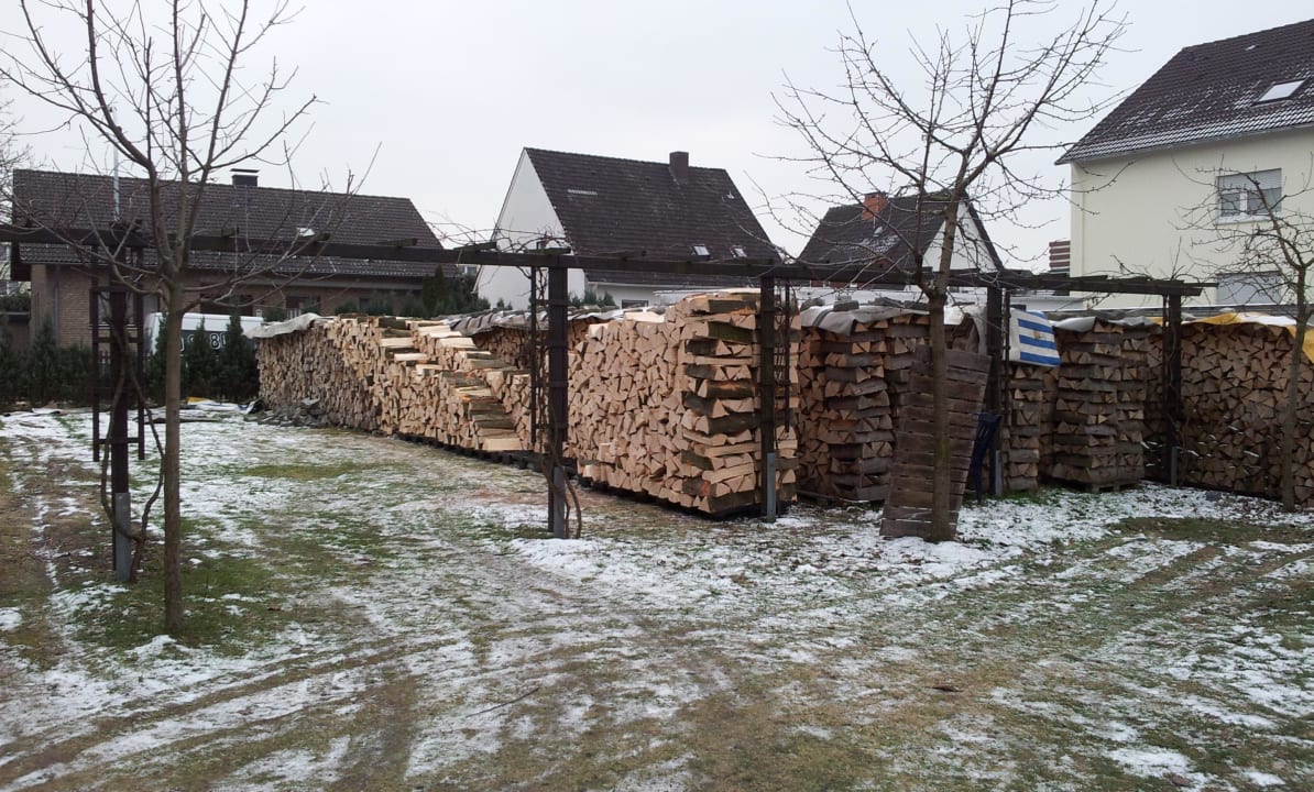 Holz für die Hotelheizung Hotel Gerold